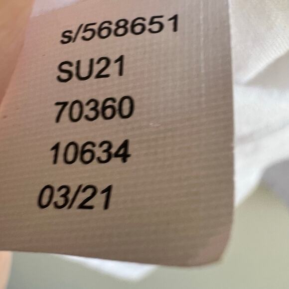 LOFT Multi-color Polka Dot Smocked Peplum Tank Top blouse Size Small - Picture 6 of 7